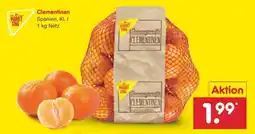 Netto Marken-Discount Clementinen Angebot