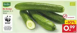 Netto Marken-Discount Bio-Gurken Angebot