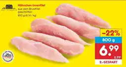 Netto Marken-Discount Hähnchen Innenfilet Angebot