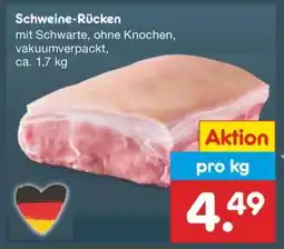 Netto Marken-Discount Schweine-Rücken Angebot