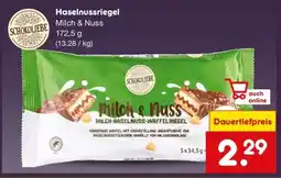 Netto Marken-Discount Haselnussriegel Angebot