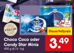 Netto Marken-Discount Choco Coco oder Candy Star Minis Angebot