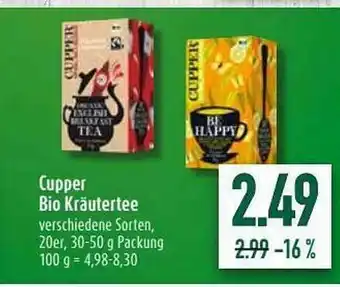 diska Cupper Bio Kräutertee Angebot