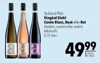 CITTI Markt Vingård Diehl Cuvée Blanc, Rosè eller Rot Angebot