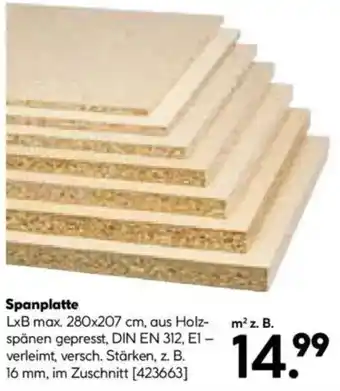 Hellweg Spanplatte Angebot