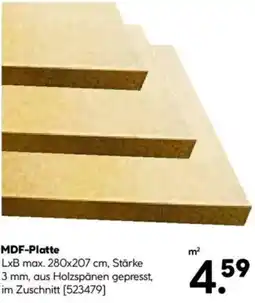 Hellweg MDF-Platte Angebot