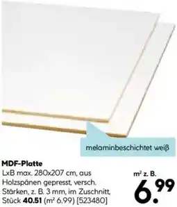 Hellweg MDF-Platte Angebot