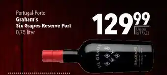CITTI Markt Graham's Six Grapes Reserve Port Angebot