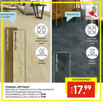 Hellweg Vinylboden ,,SPC Classic" Angebot