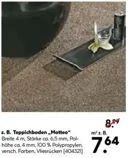Hellweg Teppichboden ,,Matteo" Angebot