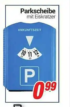 CENTERSHOP Parkscheibe Angebot