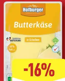 Aldi Nord Hofburger Butterkäse Angebot