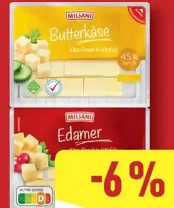 Aldi Nord Milsani Käse-Snack Angebot