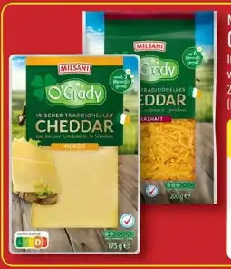 Aldi Nord Milsani O'Grady Irischer Cheddar Angebot