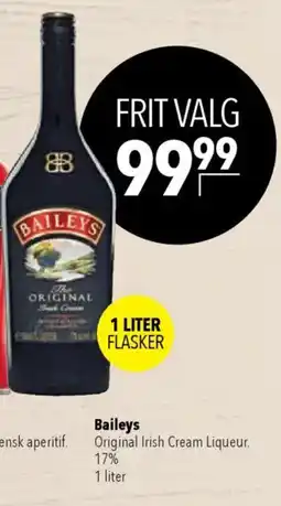 CITTI Markt Baileys Original Irish Cream Liqueur. Angebot