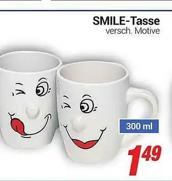 CENTERSHOP Smile-tasse Angebot