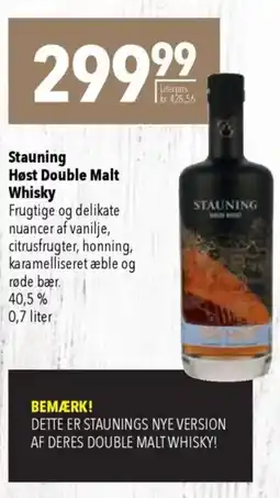 CITTI Markt Stauning Høst Double Malt Whisky Angebot