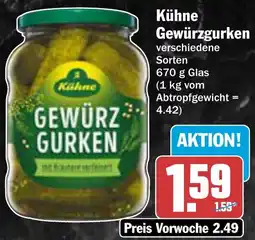 AEZ Kühne Gewürzgurken Angebot