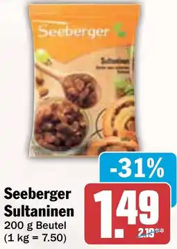 AEZ Seeberger Sultaninen Angebot