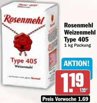 AEZ Rosenmehl Weizenmehl Type 405 Angebot