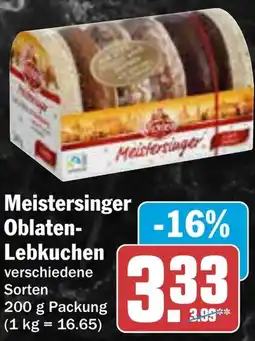 AEZ Meistersinger Oblaten Lebkuchen Angebot
