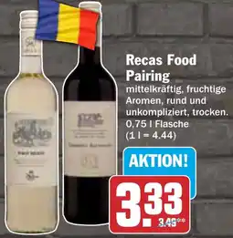 AEZ Recas Food Pairing Angebot