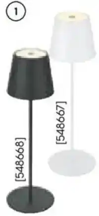 Hellweg FLECTOR LED-Akku-Tischleuchte „Antigua" Angebot