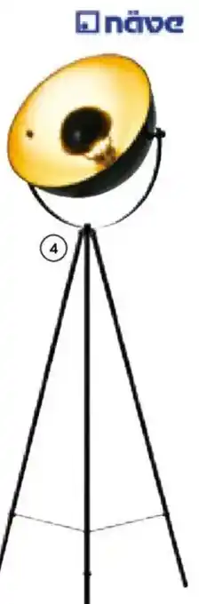 Hellweg Näve Dreibein-Stehleuchte „Bernice" Angebot