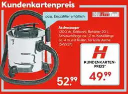 Hellweg Aschesauger Angebot