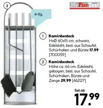 Hellweg Kaminbesteck Angebot