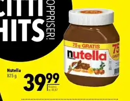 CITTI Markt Nutella Angebot