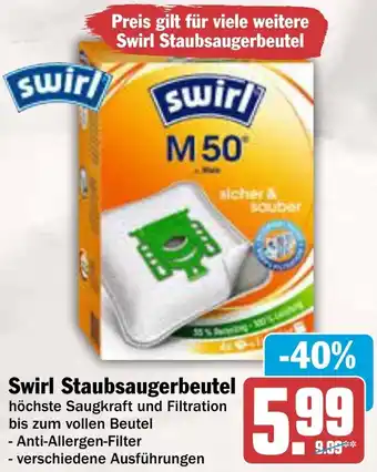 AEZ Swirl Staubsaugerbeutel Angebot
