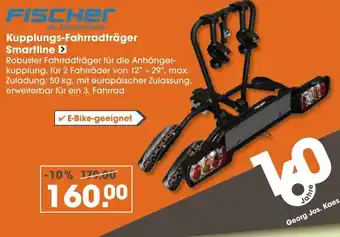 V Baumarkt FISCHER Kupplungs-Fahrradträger Smartline Angebot
