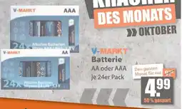 V Baumarkt V-MARKT Batterie Angebot