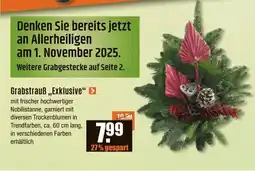 V Baumarkt Grabstrauß „Exklusive“ Angebot