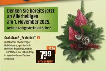 V Baumarkt Grabstrauß „Exklusive“ Angebot