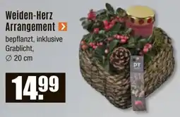 V Baumarkt Weiden-Herz Arrangement Angebot