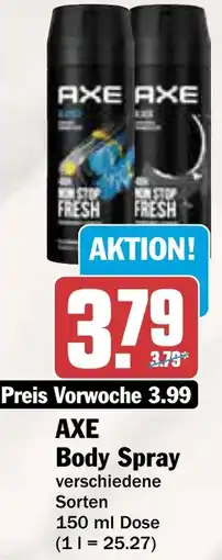AEZ AXE Body Spray Angebot