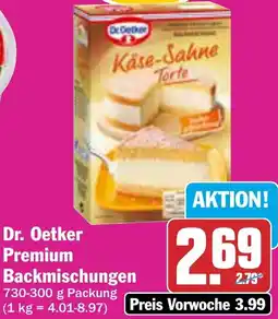 AEZ Dr. Oetker Premium Backmischungen Angebot