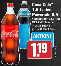 AEZ Coca-Cola oder Powerade Angebot