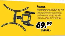MEDIMAX Hama wandhalterung 220836 tv-wh Angebot