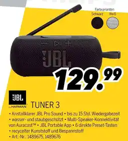 MEDIMAX Jbl tuner 3 Angebot