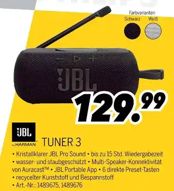 MEDIMAX Jbl tuner 3 Angebot