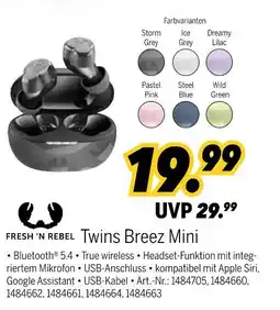 MEDIMAX Fresh 'n rebel twins breez mini Angebot