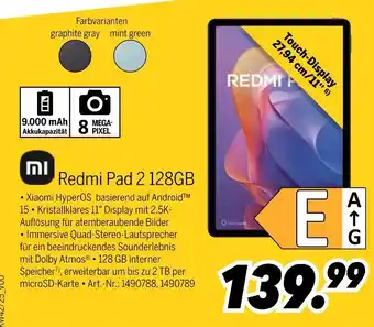 MEDIMAX Mi redmi pad 2, 128gb Angebot