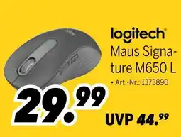 MEDIMAX Logitech maus signature m650 l Angebot