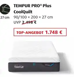 Hofmeister Tempur pro plus coolquilt Angebot