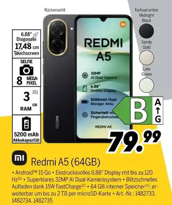 MEDIMAX Mi redmi a5 (64gb) Angebot