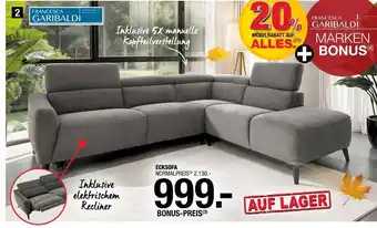 Hofmeister Francesca garibaldi ecksofa Angebot