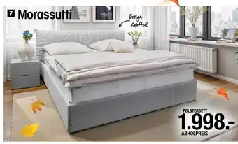 Hofmeister Morassutti polsterbett „piuma“ Angebot